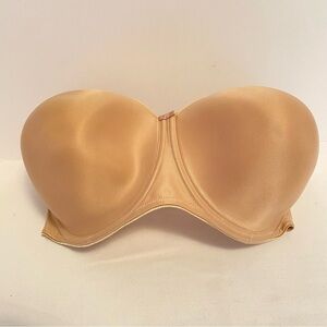 𝅺Fantasie Smoothing Molded Seamless Strapless Bra Nude FL4530 Size 36 I